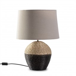 Lámpara ratán para mesa Oyuki