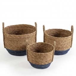 Set de 3 cestas de fibras...
