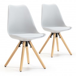 Silla Jeff pack 2 uds